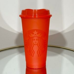 New Starbucks Red Reusable Hot Cup
